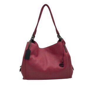 Coach Pink Pebbled Leather Dalton 31 Shoulder Bag 73545